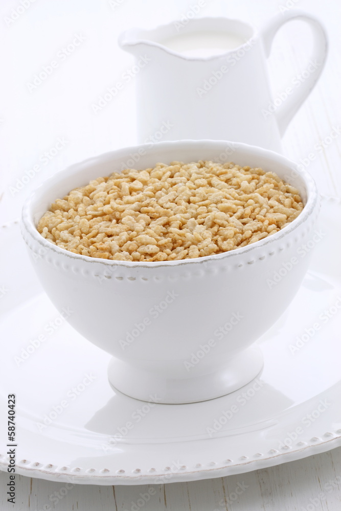 delicious and healthy crisped rice cereal delicious and healthy crisped rice cereal