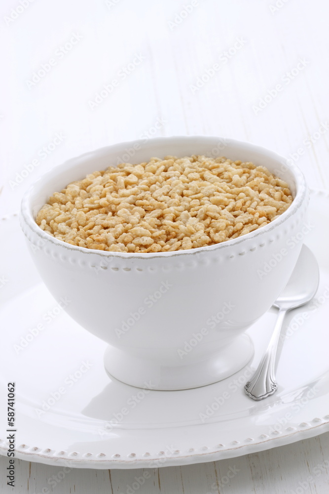 delicious and healthy crisped rice cereal delicious and healthy crisped rice cereal