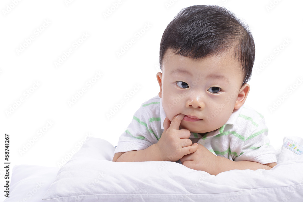 little boy smile and do activity something little boy smile and do activity something