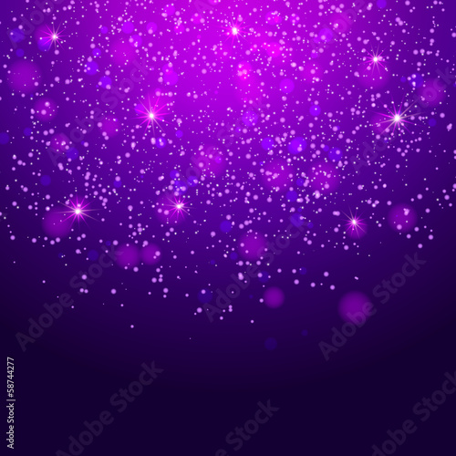 Abstract magic bokeh background