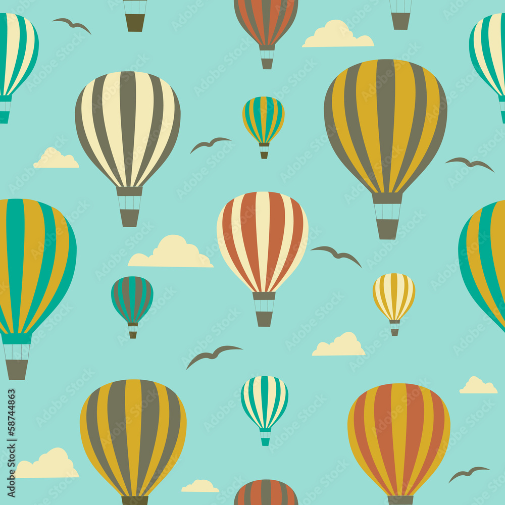 Seamless background from ballons. Seamless background from ballons.