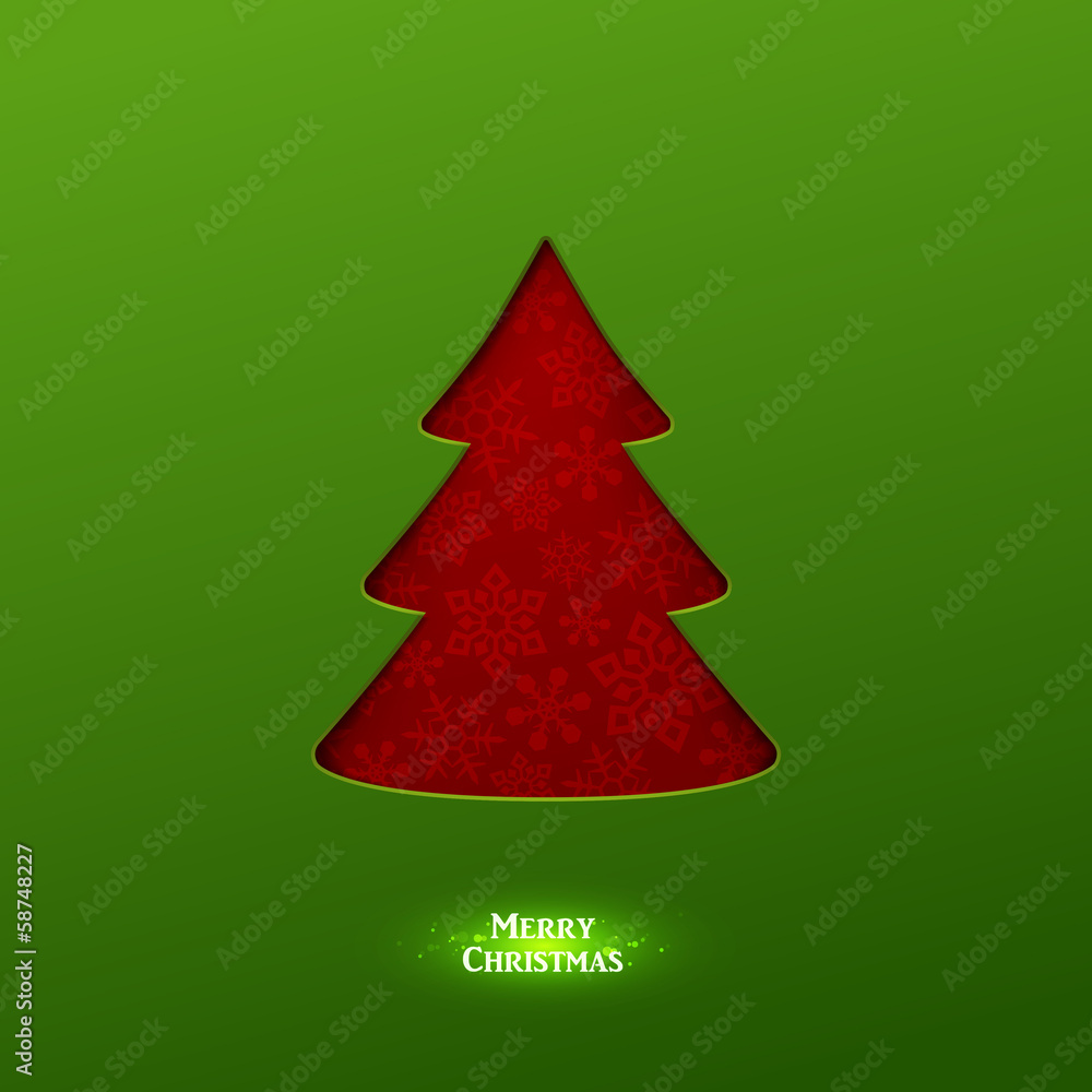 Bright vector christmas greeting card Bright vector christmas greeting card