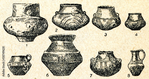 Lusatian culture ceramics