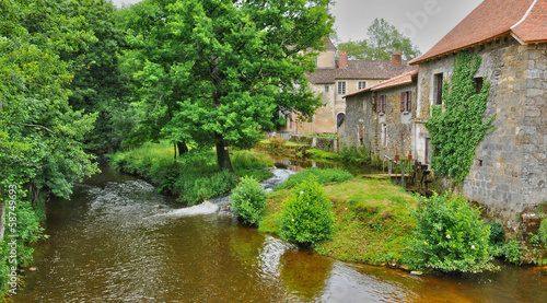 France, La Roque Gageac church in Perigord photo