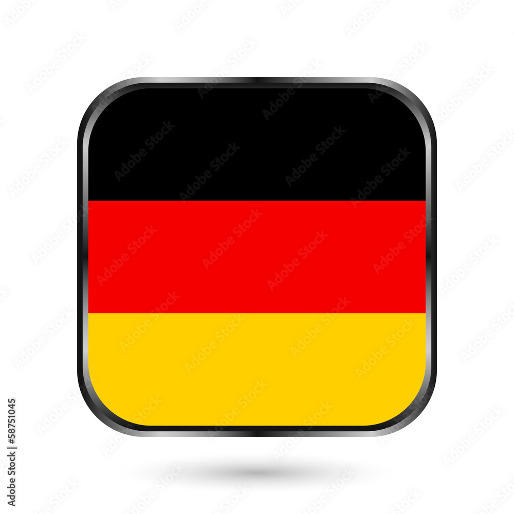 Fototapeta premium Germany button