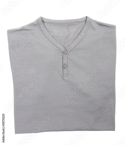Male t-shirt isolated on white © Africa Studio