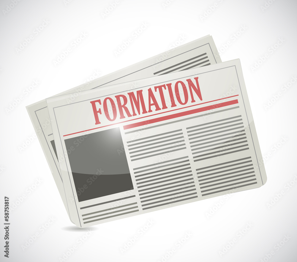 formation newspaper illustration design formation newspaper illustration design