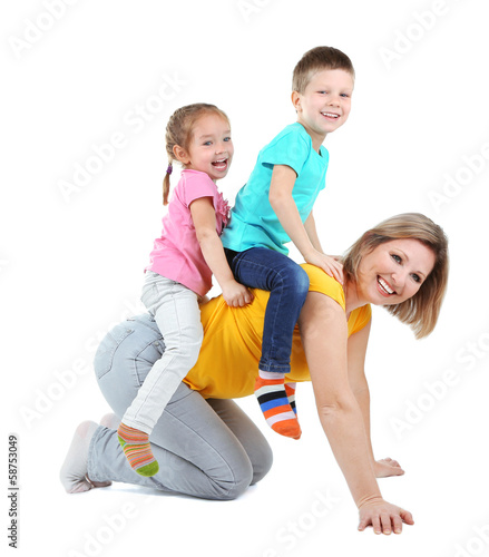 Little children with nice m...