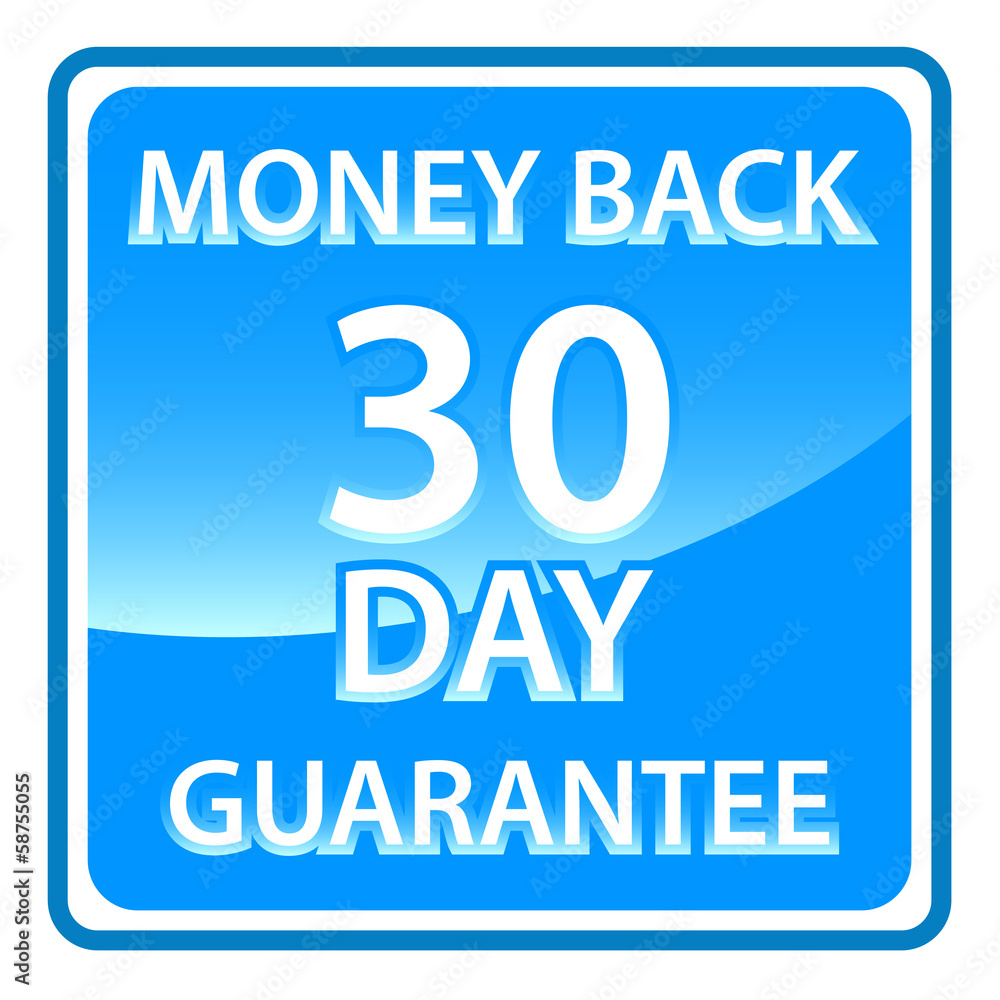 30 days money back guarantee 30 days money back guarantee