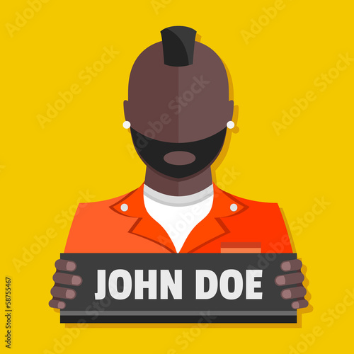 Vector Prisoner Icon