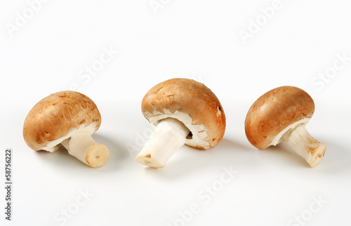 Italian brown mushrooms