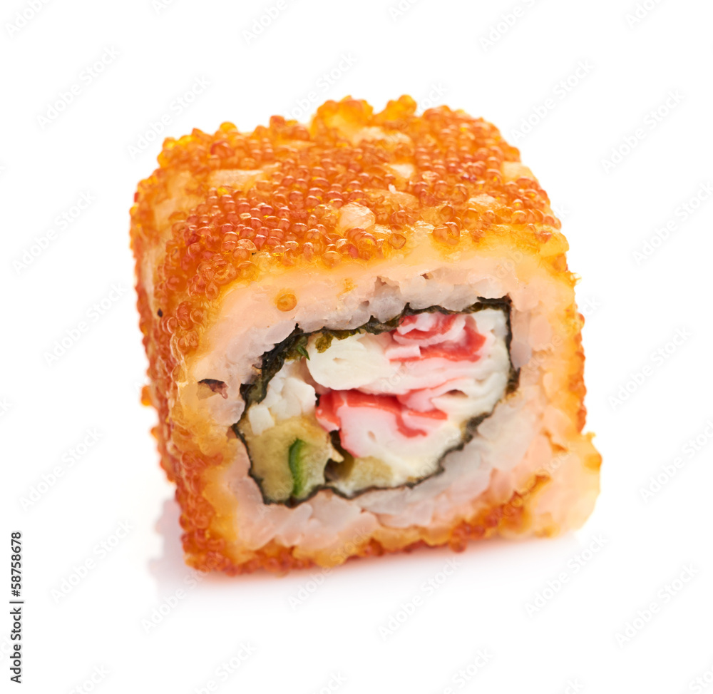 sushi isolated on white sushi isolated on white