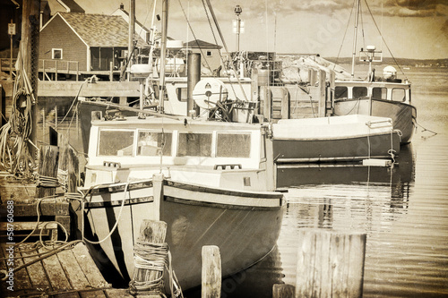 Old Fishing Boats photo