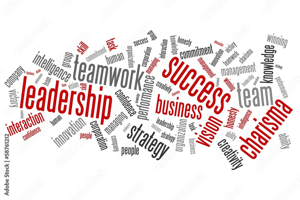 Leadership - word cloud