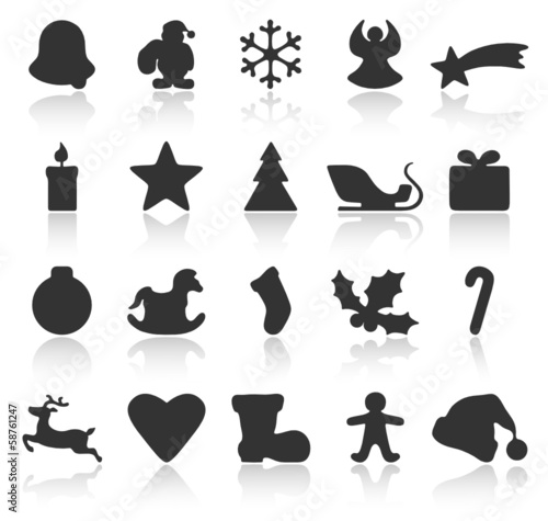 Set of Christmas Icons
