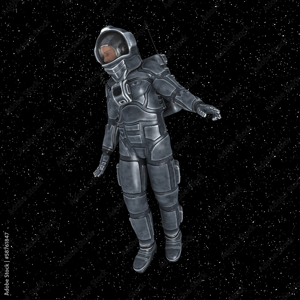 Fototapeta premium 宇宙飛行士