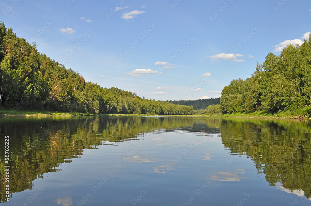 The Chusovaya River The Chusovaya River