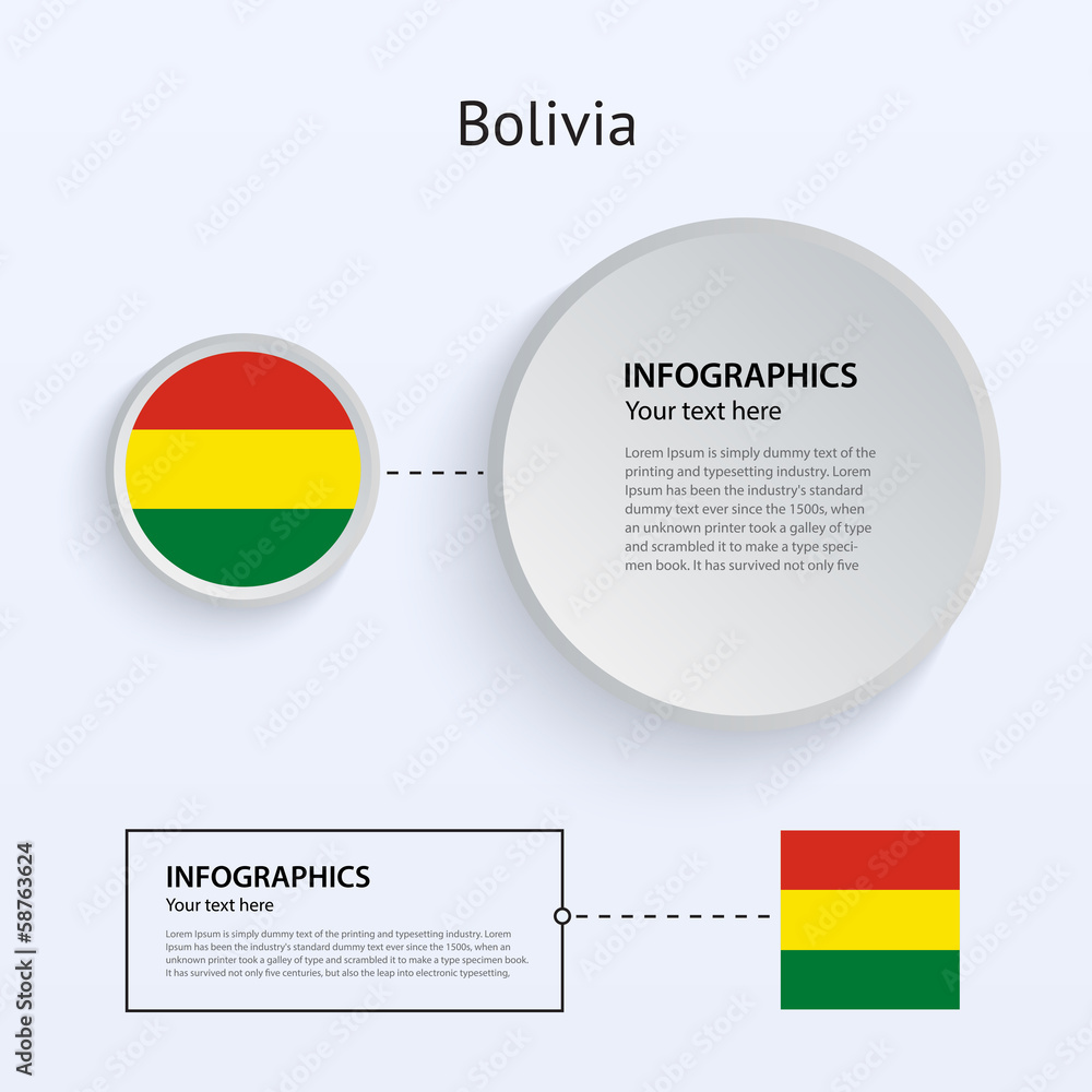 Bolivia Country Set of Banners. Bolivia Country Set of Banners.