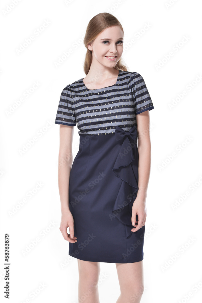portrait of young woman standing posing portrait of young woman standing posing
