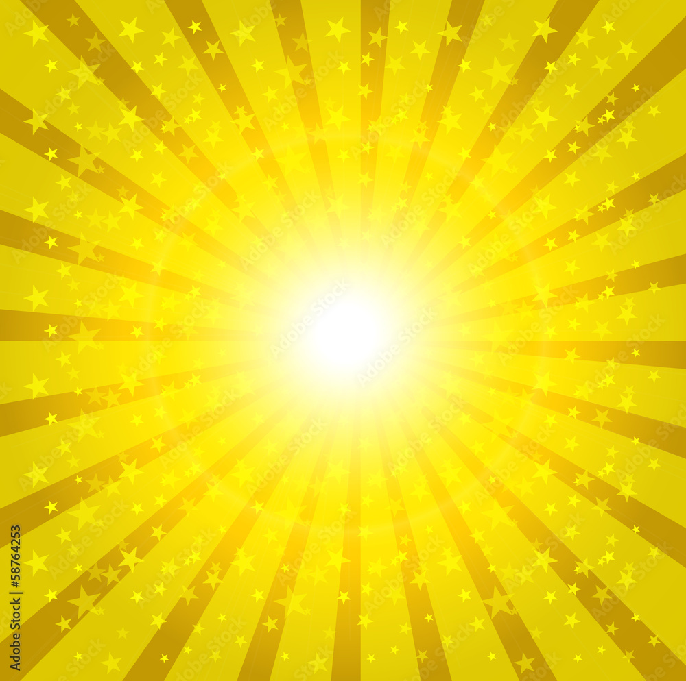 Sun Sunburst Pattern. Vector illustration 3