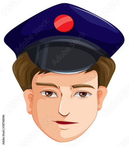 A head of a police agent