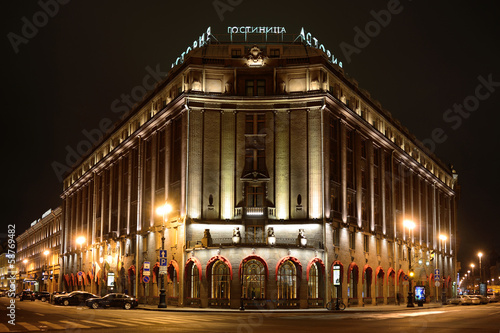Hotel "Аstoria" building, St. Petersburg