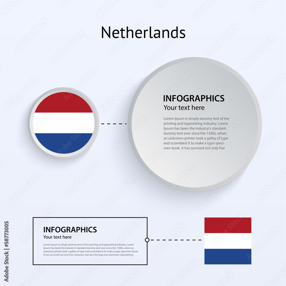 Netherlands Country Set of Banners. Netherlands Country Set of Banners.