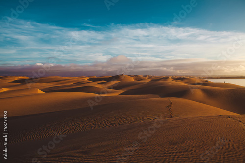 Desert and dunes © Ramon Grosso