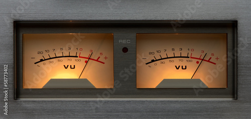 Foto Stereo VU meter