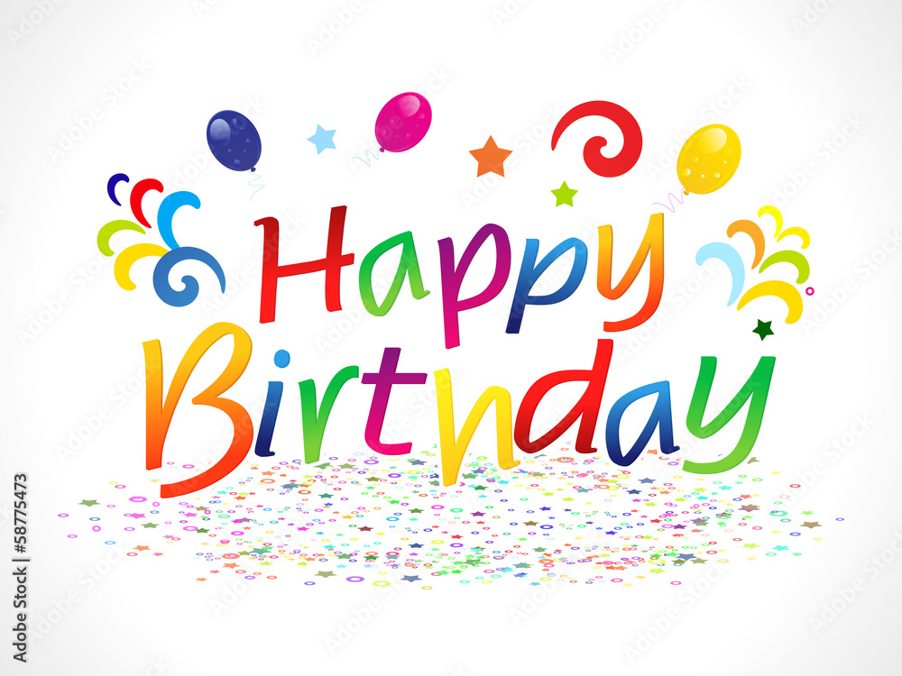 abstract happy birthday background abstract happy birthday background
