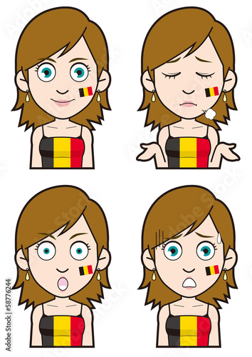 ベルギー代表サポーター1