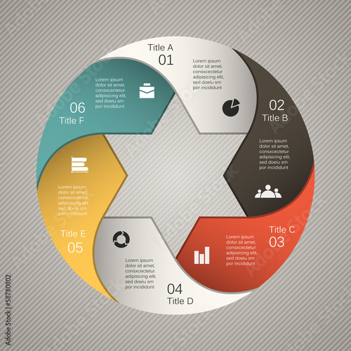 Modern vector template for your business project