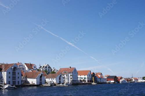 Haugesund docks in Norway photo