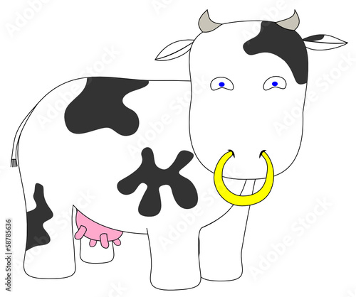 vache Cartoon cow
