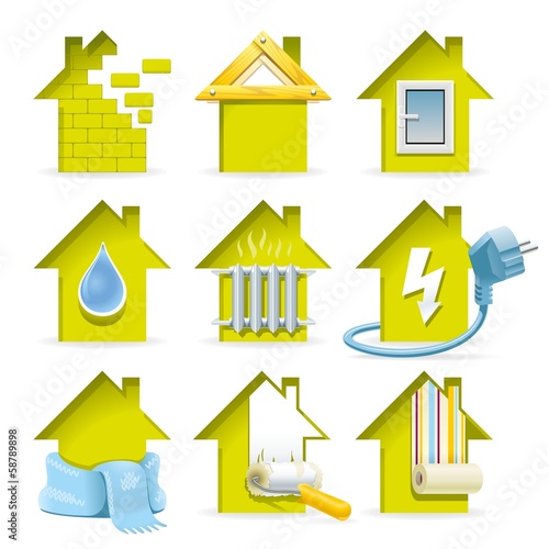 Home Construction Icons