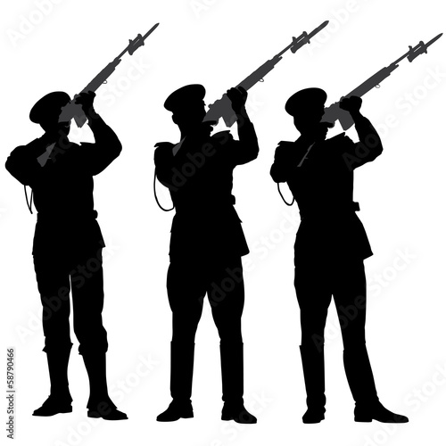 Honor Guard Silhouette
