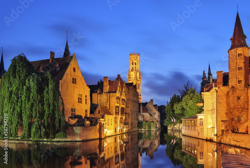 Bruges at Twilight