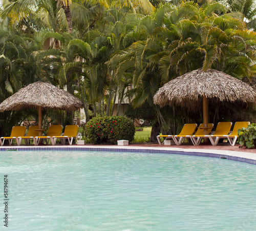 Tropical resort