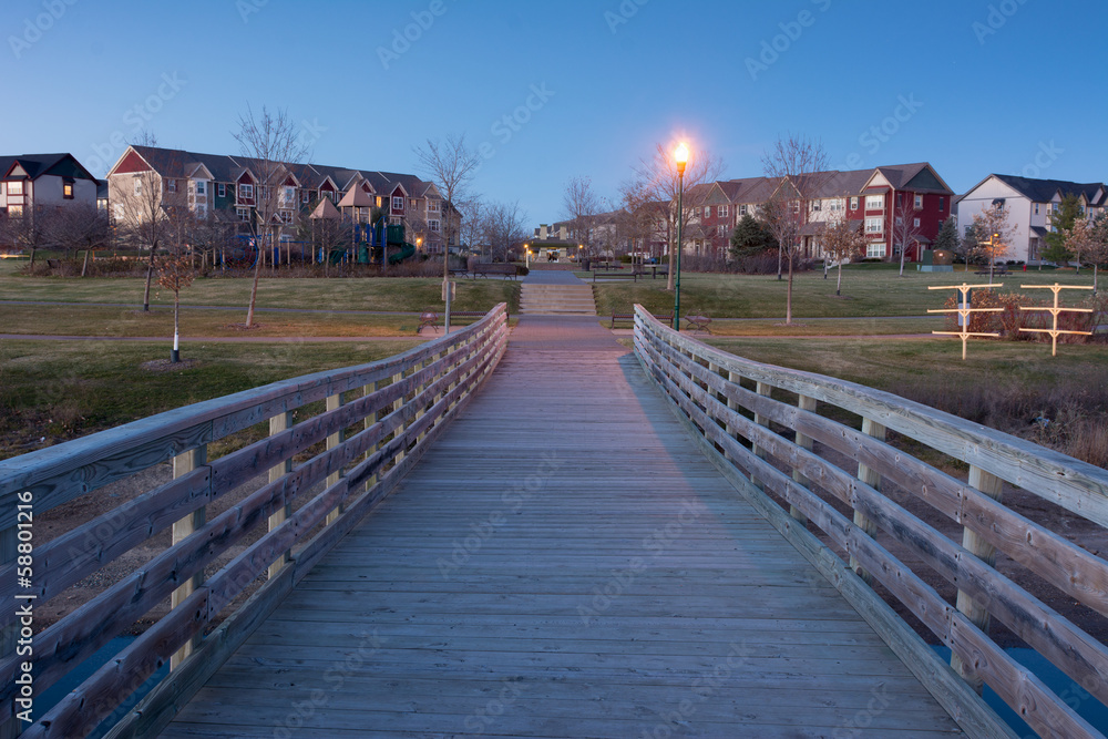 Cobblestone Lake Pier Cobblestone Lake Pier