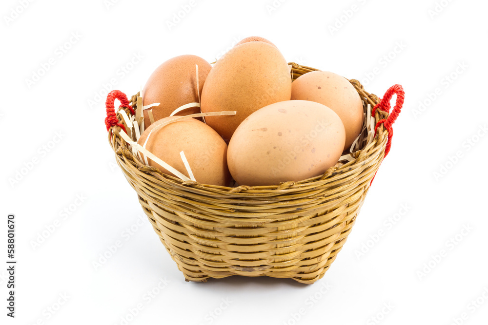 Eggs in package. Eggs in package.