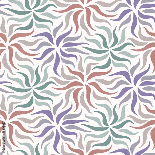 Abstract floral seamless texture