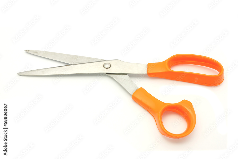 scissors on white background scissors on white background