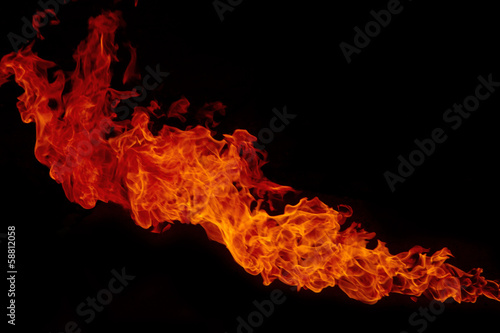 Fire explosion , Fire flames background