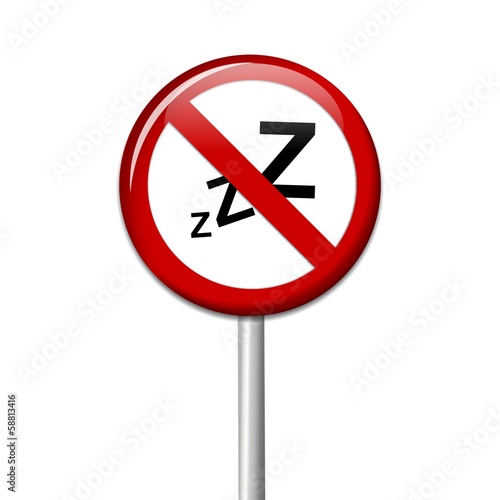 PROHIBIDO DORMIR