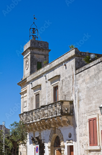 Clocktower. Palmariggi. Puglia. Italy. photo