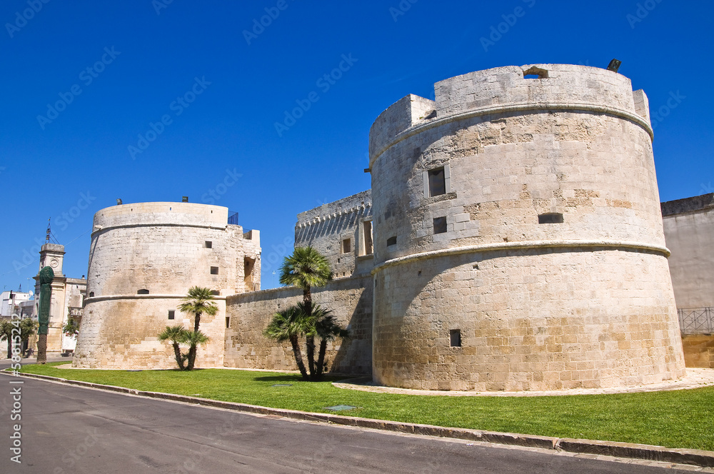 Castle of Palmariggi. Puglia. Italy.