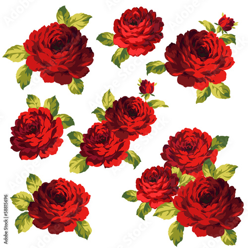 薔薇の花束