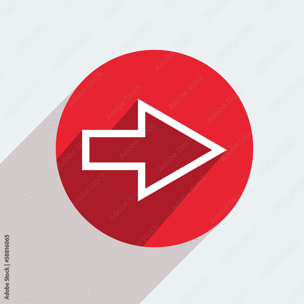Vector red circle icon on gray background. Eps10 Vector red circle icon on gray background. Eps10