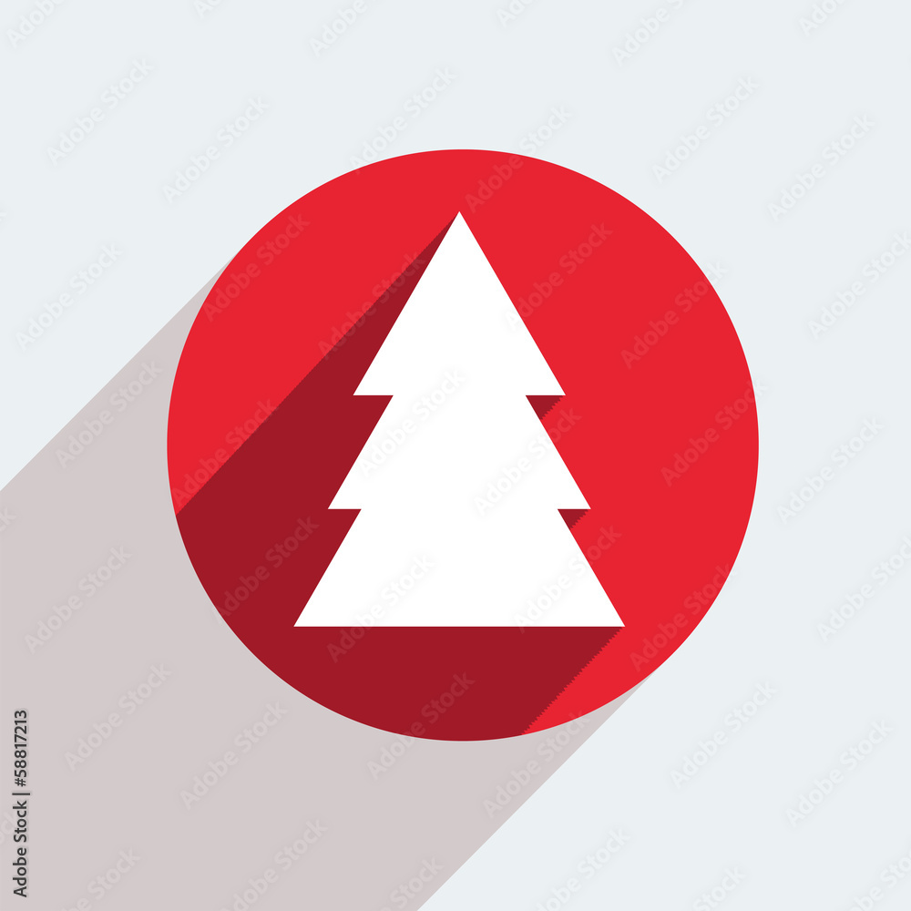 Obraz premium Vector red circle icon on gray background. Eps10