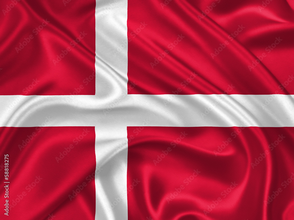 Obraz premium Flag of Denmark